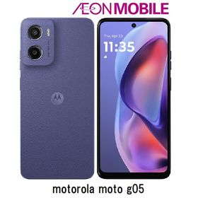 motorola モトローラ moto g05 フレッシュラベンダー 本体 SIMフリー PB6N0002JP イオンモバイル