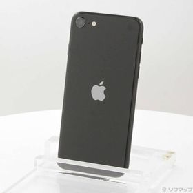 〔中古〕Apple(アップル) iPhone SE 第2世代 64GB ブラック NX9R2J／A SIMフリー〔269-ud〕