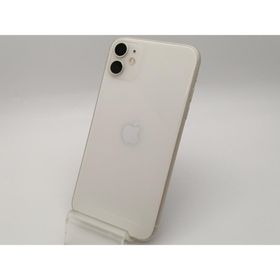 【中古】Apple docomo 【SIMロック解除済み】 iPhone 11 64GB ホワイト MWLU2J/A【大須2】保証期間１ヶ月【ランクC】