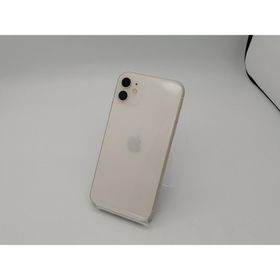 【中古】Apple docomo 【SIMロック解除済み】 iPhone 11 64GB ホワイト MWLU2J/A【広島本通】保証期間１ヶ月【ランクC】
