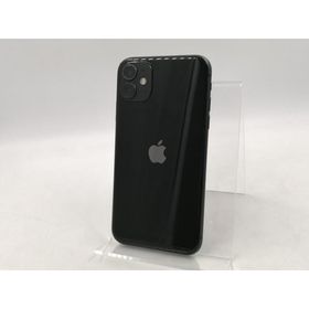 【中古】Apple SoftBank 【SIMロック解除済み】 iPhone 11 128GB ブラック MWM02J/A【千葉】保証期間１ヶ月【ランクC】