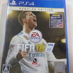 PS4ソフト『FIFA 18 EA SPORTS』中古品。サッカーゲーム。即決。