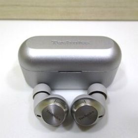 ☆Technics Bluetooth ワイヤレスヘッドセット イヤホン シルバー(EAH-AZ40)!!