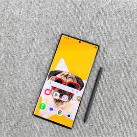 サムスン(SAMSUNG)のSamsung Galaxy S23Ultra 256Gブラック SIM フリ－(スマートフォン本体)