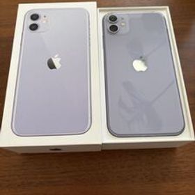 iPhone11 パープル 64GB 中古 美品 傷なし