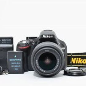 [美品] Nikon ニコン D5200 + AF-S 18-55mm レンズ #2774808