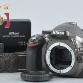 【中古】Nikon ニコン D5200 ブロンズ デジタル一眼レフカメラ シャッター回数僅少
