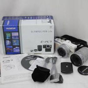 【美品 返品保証】 【シャッター回数3164回】Olympus PEN E-PL7 ホワイトM.ZUIKO 14-42mm F3.5-5.6 40-150mm F4-5.6 ミラーレス一眼 e5436