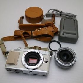 超美品 E-PL7 レンズキット ホワイト 即日発送 ミラーレス一眼 OLYMPUS 本体 あすつく 土日祝発送OK