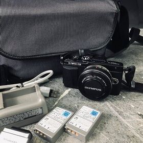 OLYMPUS/オリンパス ミラーレス一眼カメラ PEN Lite E-PL7 一部動作確認/充電確認済 ケース/各種付属品付 26c菊ST