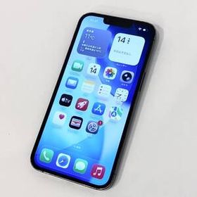 【中古/ジャンク】SIMフリー iPhone13 Pro 128GB グラファイト MLUE3J/A ≪Softbank版(SIMロック解除済み) 判定〇≫