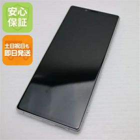 【中古】 美品 802SO Xperia 1 ホワイト スマホ 本体 白ロム 中古 土日祝発送OK SIMロック解除済み