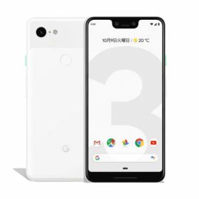 【SIMロック解除済】docomo Google Pixel3 XL G013D [Clearly White 128GB] Google 当社3ヶ月間保証 中古 イオシス