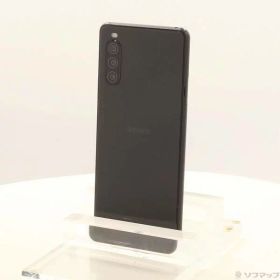 【中古】SONY(ソニー) Xperia 10 II 64GB ブラック SOV43 auロック解除SIMフリー 【368-ud】