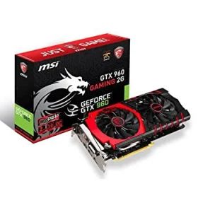 【中古】「非常に良い」MSI GeForce GTX 960搭載グラフィックボード GTX960 GAMING 2G