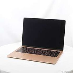 MacBook Air 13.3-inch Late-2018 MREE2J／A Core_i5 1.6GHz 8GB SSD128GB ゴールド 〔10.15 Catalina〕 ［グラフィック：I