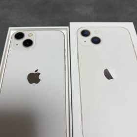 【美品】Apple iPhone 13 ホワイト 本体 128GB