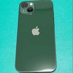 【美品】iPhone 13 グリーン 128GB バッテリ100% 387