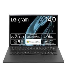 LGエレクトロニクス ノートパソコン LG gram 14Z90S-MA78J2 [オブシディアンブラック]