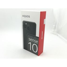【未使用】SHARP 国内版 【SIMフリー】 AQUOS sense10 6GB 128GB フルブラック SH-M33【千葉】保証期間３ヶ月