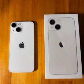 美品★iPhone 13 mini スターライト 128 GB SIMフリー