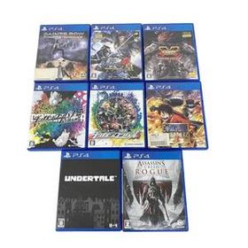 PS4 ソフト 8本 おまとめ UNDERTALE 戦国BASARA ASSASSIN'S CREED Saints Row IV ダンガンロンパ など ゲーム 中古 K11017664