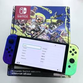 【中古超美品】任天堂 有機EL Nintendo Switch スプラトゥーン3 エディション HEG-S-KCAAA ニンテンドー スイッチ