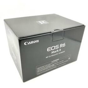 【全額返金保証】【最速発送】Canon デジタル一眼 EOS R6 Mark II RF24-105L IS USM レンズキット ブラック 新品未開封 即納OK