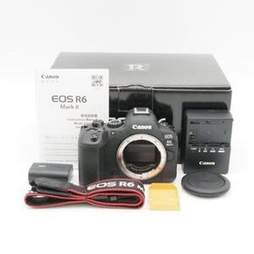 ショット数13,000回以下！元箱付き！外観に細かい擦れ有。■極上品■ CANON EOS R6 Mark II