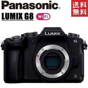 パナソニック Panasonic LUMIX G8 DMC-G8 ボディ ブラック ルミックス フルサイズ ミラーレス 一眼レフ 中古