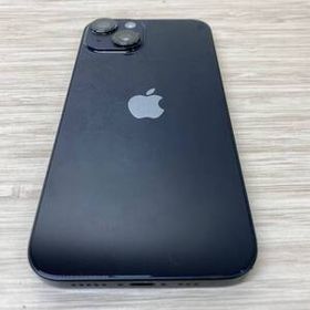 【MH-2324】中古品 Apple iPhone14 128GB Midnight A2881 MPUD3J/A バッテリ76% docomo SIMロック無し 中古スマホ