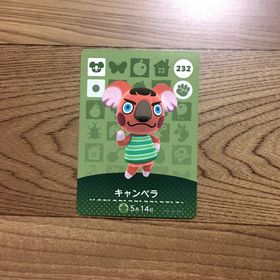 ニンテンドースイッチ(Nintendo Switch)のあつまれ どうぶつの森 amiiboカード 第3弾 キャンベラ 232 任天堂(その他)