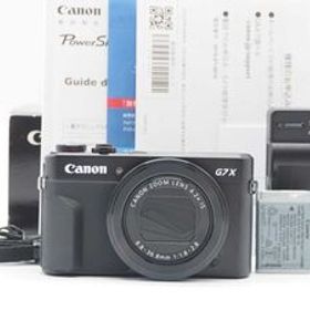 キャノン Canon PowerShot G7 X Mark II 20.1MP Camera Black 元箱 [新品同様] #Z5807A