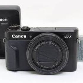 B+ (並品) Canon キヤノン PowerShot G7X Mark II 2 ブラック 初期不良返品無料 3-1