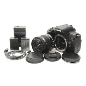 【中古】Canon デジタル一眼レフカメラ EOS Kiss X8i レンズキット EF-S18-55mm F3.5-5.6 IS STM 付属 KI