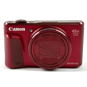 キヤノン Canon PowerShot SX720 HS レッド コンパクトデジタルカメラ 【中古】