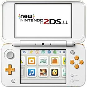 新品3DS本体 Newニンテンドー2DS LL ホワイト×オレンジ◇