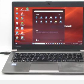 送料無料 あす楽対応 即日発送 訳有 13.3インチ TOSHIBA dynabook R63M Windows11 高性能 八世代Core i3-8130U 8GB 爆速256GB-SSD カメラ 無線 Office付 Win11【ノートパソコン 中古パソコン 中古PC】（Windows10も対応可能 Win10）
