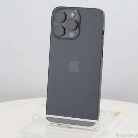 ソフマップ 〔中古品〕 iPhone15 Pro Max 256GB ブラックチタニウム MU6P3J／A SIMフリー【198】