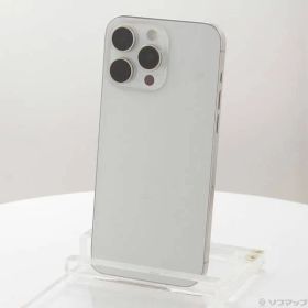 ソフマップ 〔中古品〕 iPhone15 Pro Max 512GB ホワイトチタニウム MU6V3J／A SIMフリー【198】
