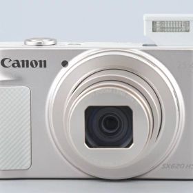 【中古】Canon キヤノン PowerShot SX620 HS ホワイト コンパクトデジタルカメラ