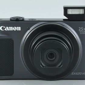 【中古】Canon キヤノン PowerShot SX620 HS ブラック コンパクトデジタルカメラ 元箱付き