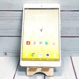 docomo HUAWEI d-01J dtab compact 16GB ゴールド 本体 白ロム SIMロック解除済み SIMフリー C619503