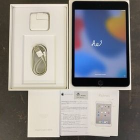 Apple iPad mini 4 128GB 本体 付属品 箱 第4世代 WiFiモデル 7.9インチ スペースグレー バッテリー94% A1538 動作確認済み（14）