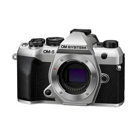 オーエムシステム (OM SYSTEM) ミラーレス一眼 OM-5 Mark ll ボディ シルバー