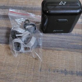 AVIOT ワイヤレスイヤホン ブラック TE-D01d ケーブル付