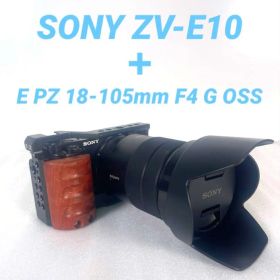 SONY ZV-E10＋18-105mm F4 G OSS ケージ付