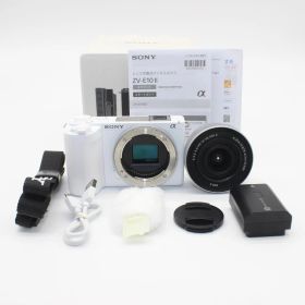 Sony ZV-E10 II ホワイト レンズキット SELP16502