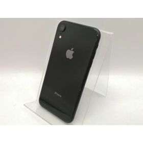 【中古】Apple au 【SIMロック解除済み】 iPhone XR 64GB ブラック MT002J/A【高崎モントレー】保証期間1ヶ月【ランクC】