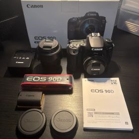 【中古美品】Canon EOS 90D レンズ2本セット